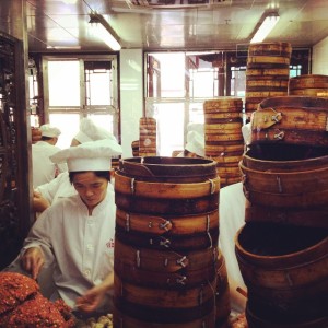 Pork Buns in Progress