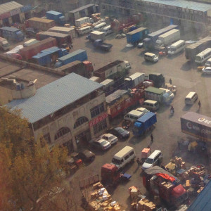 Stockyard Behind Hotel