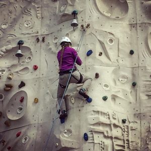 Rock Climbing on Radiance of the Seas